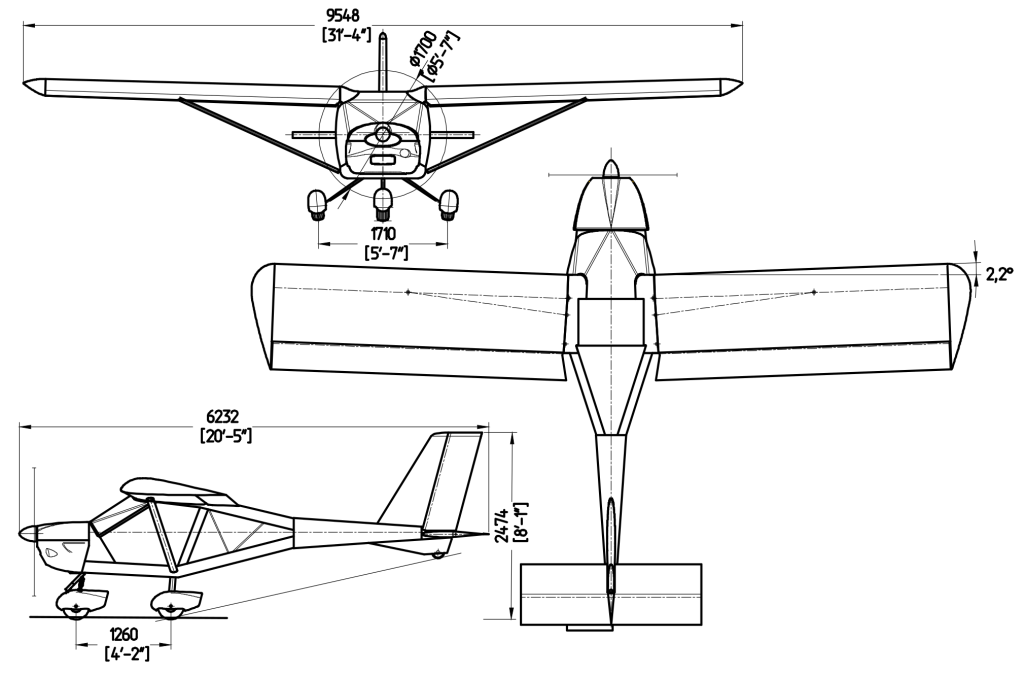 هواپیما فوق سبک آ Aeropract A 22