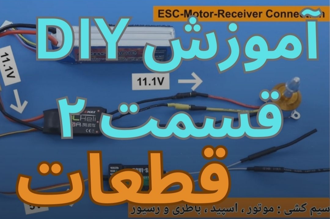 آموزش DIY هواپیماهای مدل قسمت 2 قطعات