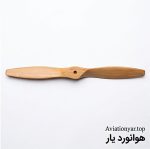 ملخ هواپیما کنترلی چوبی و سوختی سایز 17 اینچ با گام 10