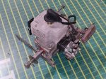 موتور دو زمانه Engine بنزینی هواپیمای مدل 73 سی سی